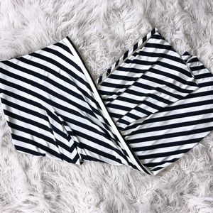 Wide Leg Striped Elephants Pants